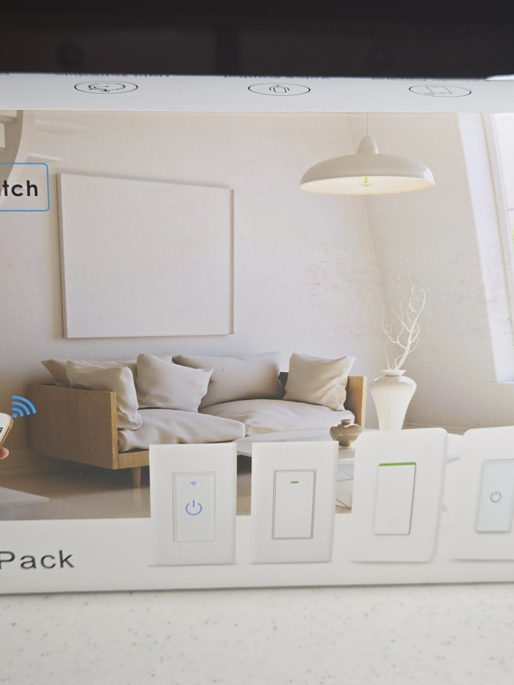 3-Pack Smart Wall Light Switch M22 - Wi-Fi & Zigbee - Works with Smart Life App